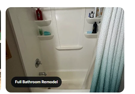 Bathroom before renovation
