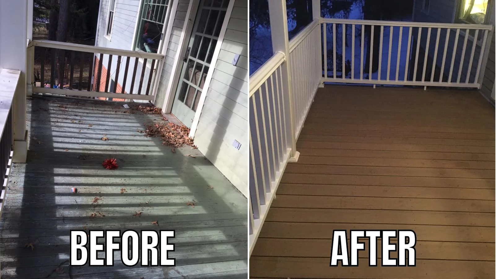New professionally installed flooring
